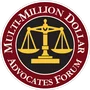 Multi-Million Dollar Advocates Forum Badge